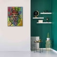 thumbnail image 5 of Epic Graffiti 'Its good to be the king' by Dean Russo, Canvas Wall Art, 26"x34", 5 of 8