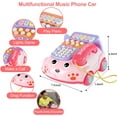 thumbnail image 2 of Toddler Telephone Developmental Toys for 1 2 3 Year Old Boy Girl Gifts Toy Baby Telephone with Music and lighting Baby Toys Educational Learning Toys for 12 18 24 Months, 2 of 5
