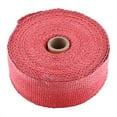 thumbnail image 1 of Exhaust Wrap  Exhaust Pipe Heat Wrap  Exhaust Wrap Tape  Exhaust Header Wrap 10M Motorcycles Exhaust Pipe Heat Wrap Manifold Covers Insulation Roll Tape Glass Fiber Red, 1 of 2