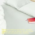 thumbnail image 3 of Ntbay Premium 1800 Series Microfiber King Fitted Sheet with Deep Pocket, Ultra Soft and Breathable Fitted Bed Sheet, 78x80 inches, Light Gray, 3 of 6