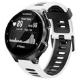 thumbnail image 2 of Correa para reloj NotoCity Forerunner 220 de silicona negro-blanco, 2 of 8