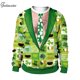 thumbnail image 2 of Sudadera con estampado del Día de San Patricio para hombre, jersey de chándal de gran tamaño con estampado de Calavera, ropa de calle con cuello redondo, 2 of 4