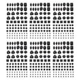 thumbnail image 1 of 6 Sheets Decorative Acrylic Crystal Stickers Handmade DIY 3D Diamond Stickers, 1 of 7