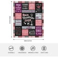 thumbnail image 5 of Boss Gifts for Women Men, Boss Lady Gifts for Women, Boss Day Gifts for Her/Women, Boss Appreciation Gifts, Gift for Boss Female, Best Boss Birthday Gifts for Women, Boss Lady Throw Blanket 60"X50", 5 of 5