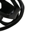 thumbnail image 4 of Metal Accent Decor with Interconnected Knot Design, Black- Saltoro Sherpi, 4 of 6