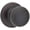 Bronze, variant on Kwikset 966CV-514.UNIV Cove Knob Single Cylinder Interior Pack - Black