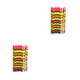 thumbnail image 2 of Eigraketly Juego de flotadores de pesca de 100 piezas, boya Vertical fluctuante, flotadores de cola de plástico de alta sensibilidad, barra Type1 NO1, 2 of 6