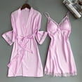 thumbnail image 6 of New Satin Silk Pajamas Nightdress Women Robes Underwear Sleepwear Lingeriechristmas pajamas for family, 6 of 8
