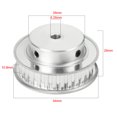 thumbnail image 5 of Aluminum XL 30 Teeth 6.35mm Bore Timing Idler Pulley Synchronous Wheel, 5 of 5