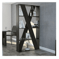 thumbnail image 3 of Librero Divisor de Espacios con Repisas Organizadoras Color Chocolate | Excelsior Berlin, 3 of 4
