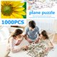 thumbnail image 3 of Cuadros Decorativos 1000 piezas DIY amarillo girasol rompecabezas educativo aprendizaje ensamblar juguetes Tmvgtek embutido en tela, 3 of 9