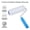 Barbed roller×1, variant on 9 Inch Screed Spiked Roller Self Leveling Concrete Roller Epoxy Roller Spike Shoes for Epoxy Flooring Cement Floor Leveling Tools Screed Compound Roller