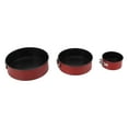 thumbnail image 3 of Springform Pan Set, Movable Bottom Latch 3Pcs Cake Pan Set Thick Carbon Steel  Prevent Sticking  for Bakery for Restaurant, 3 of 7