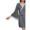thumbnail image 5 of Moomaya Cotton Printed Bell&nbsp;Sleeves&nbsp;Robes&nbsp;For Women Bridesmaid&nbsp;Robes&nbsp;Bathrobes, 5 of 6