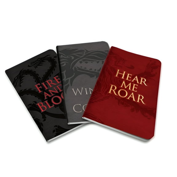 Game of Thrones: Game of Thrones: Pocket Notebook Collection (Set of 3): House Words (Paperback)
