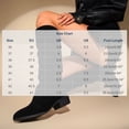 thumbnail image 3 of Women's Slouchy Knee High Boots Pointed Toe Chunky Flat Heel Riding Combat Tall Pull On Boots Hot Pink 6.5(38), 3 of 7