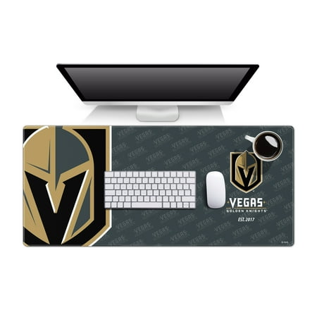 YouTheFan NHL Vegas Golden Knights Logo Series Desk Pad