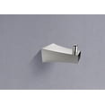 thumbnail image 2 of American Imaginations 2.17-in. W Rectangle Stainless Steel Robe Hook In Chrome Color AI-34596, 2 of 2