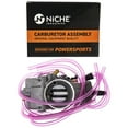thumbnail image 5 of Niche Left Carburetor for Yamaha Banshee 350 YFZ350 2GU-14101-01-00 519-KCR2238B, 5 of 9