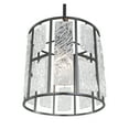 thumbnail image 3 of Woodbridge Lighting Jasmine Steel and Glass Mini Pendant, 3 of 4