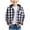 Black, variant on AIEOTT Boys Fall Plaid Button Down Shirt Kids Long Sleeve Flannel Shirt with Hood Lightweight Jackets, for 5-16 Years