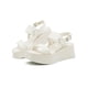 thumbnail image 1 of Sandalia Única Con Plataforma Para Dama Ajuste Hebilla Latte beige 22, 1 of 6
