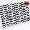 thumbnail image 4 of Pestañas postizas Azenlo, 48 pares, 14 mm, 3D, 4 of 6