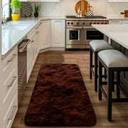 Ycandiee Rug 15.7x31.4 Feet, Fluffy Area Rugs for Bedroom Shaggy, Living Room Rug Soft Rugs for Kids Room Non-slip Nursery Office Dorm Washable Carpets Home Decor