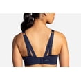 thumbnail image 2 of Brooks Women's Underwire Sports Bra for High Impact Running, Workouts & Sports with Maximum Support - Navy - 32 D, 2 of 6