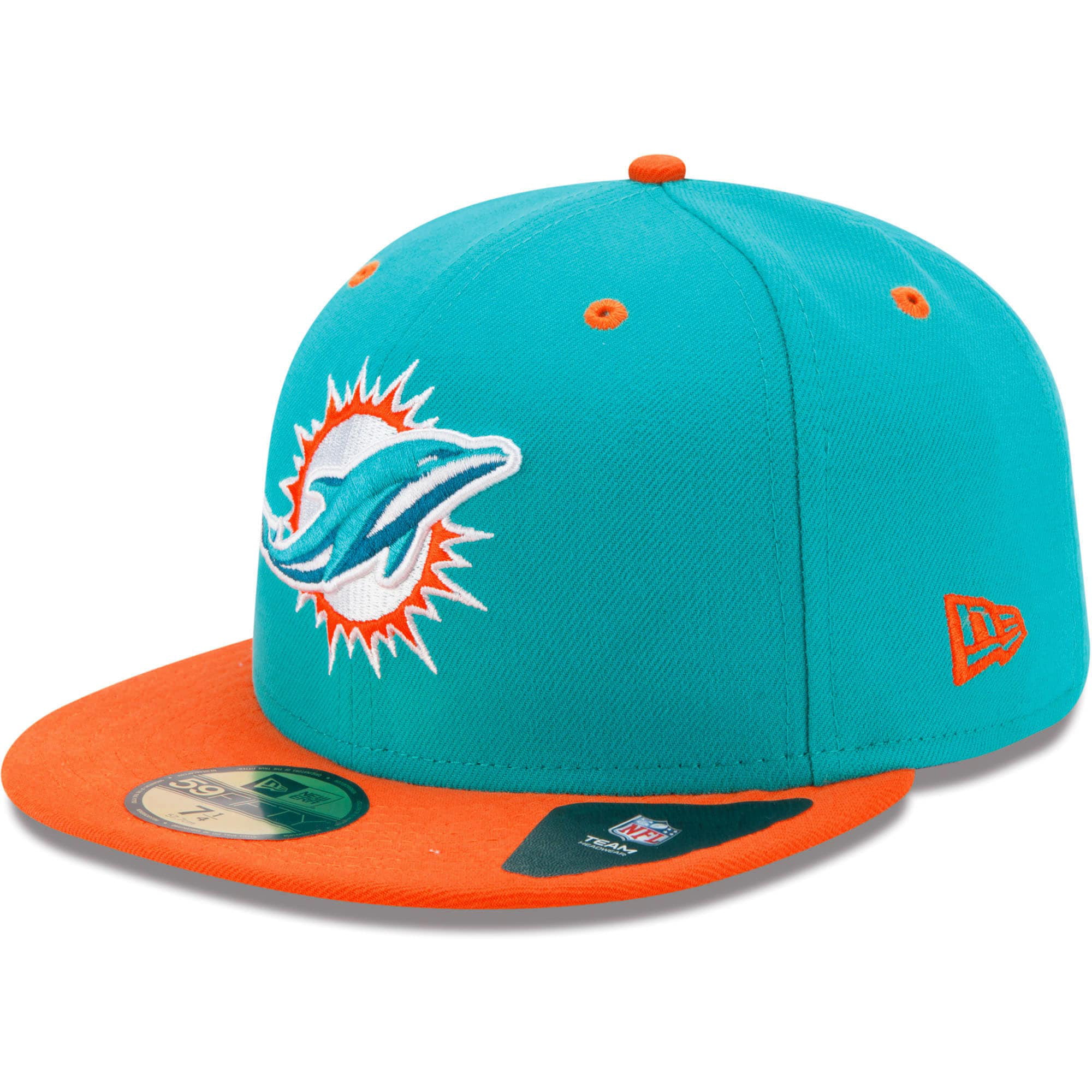 miami dolphins fitted hats