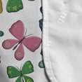 thumbnail image 4 of Butterfly Microwave Oven Cover, Colorful Spring Bugs Pattern Ornamental Wings with Swirled Circle Motifs Nature, Water Resistant Organizer with Pockets for Kitchen, 36" x 12", Multicolor, by Ambesonne, 4 of 4