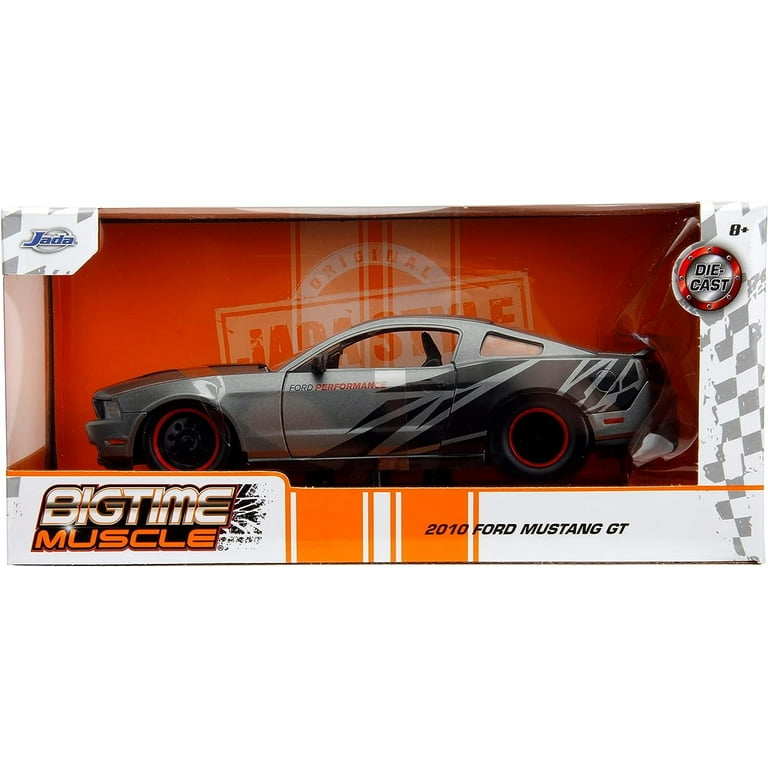 Big Time Muscle 1:24 2010 Ford Mustang GT Die-Cast Car, Toys for Kids and AdultsCharcoal Grey - Walmart.com Big Time Muscle 1:24 2010 Ford Mustang GT Die-Cast Car, Toys for Kids and AdultsCharcoal Grey - Walmart.com