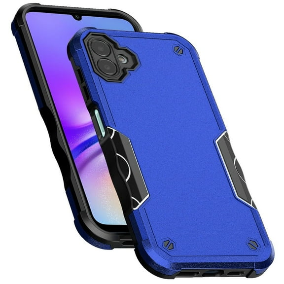 For Samsung Galaxy A06 Slim Tough Shockproof Hybrid Heavy Duty Dual Layer TPU Bumper Rugged Rubber Armor Cover ,Xpm Phone Case [ Blue ]