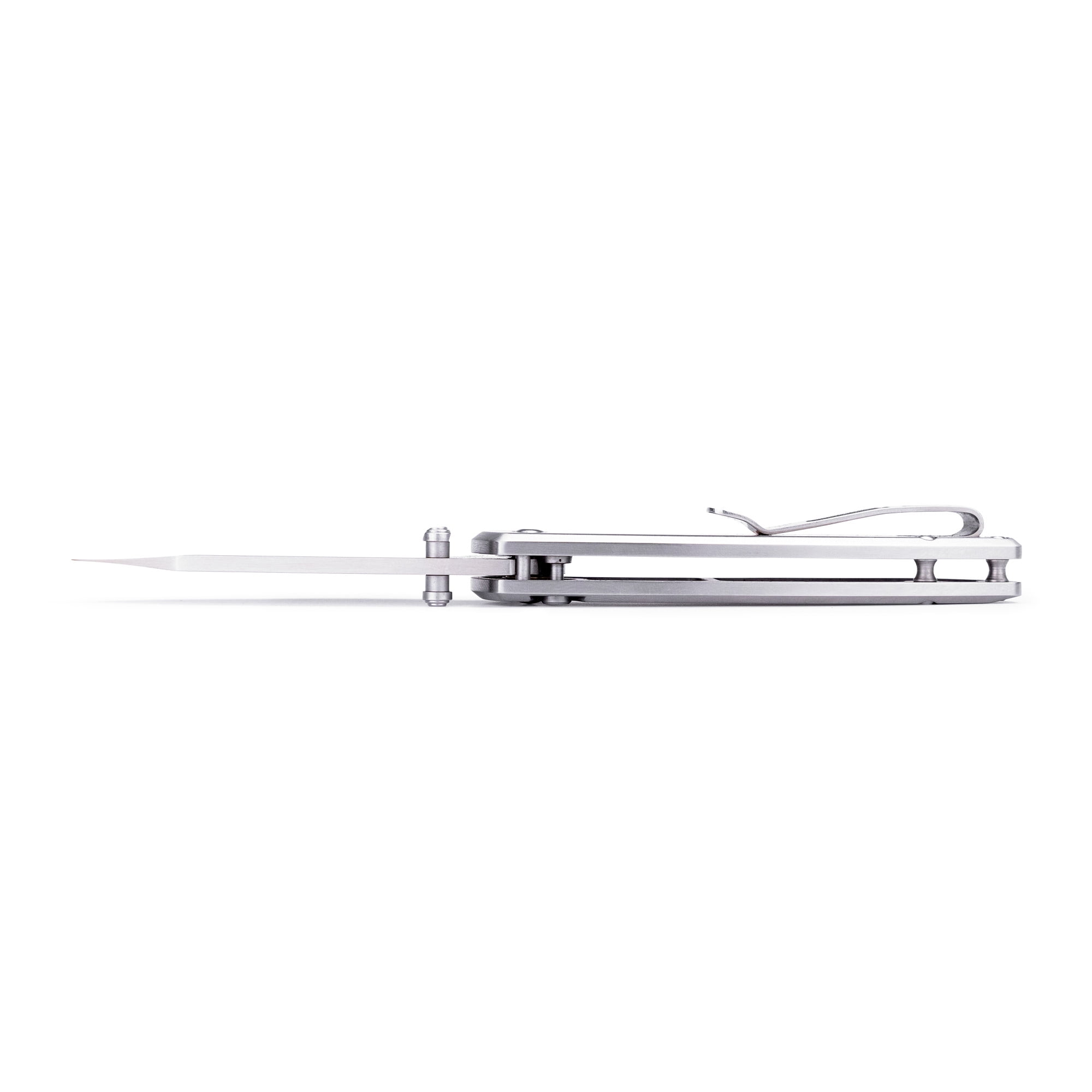 Buck Knives 744 Sovereign Folding Pocket Knife, Silver, Clam