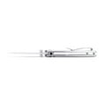 thumbnail image 6 of Buck Knives 744 Sovereign Folding Pocket Knife, Silver, Clam, 6 of 8