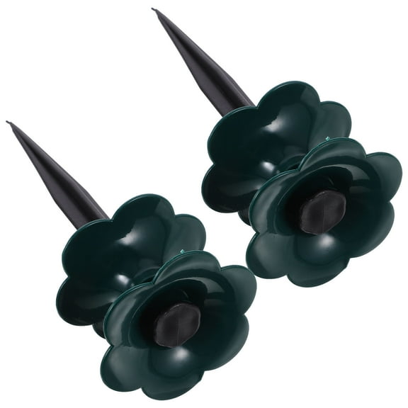UPOUART 2Pcs Assorted Color Garden Hose Holder Stake for Lawn Gardening and Flower Bed Hose Guides