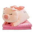 thumbnail image 2 of Affordablo Bedding Fleece Blanket Luxury Bed Blanket Two In One Cartoon Animal Pillow With Built In Blanket Dual Purpose office Car Nap Blanket Winter Thickened Sofa Pillow With Dual Functions, 2 of 9