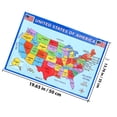 thumbnail image 2 of FONDOTIN 3Pcs World Map Poster with UV Paper for Office Decor and Classroom Learning, 2 of 7