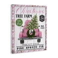 thumbnail image 4 of Stupell Industries Pink Christmas Tree Farm Holiday Painting Gallery Wrapped Canvas Art Prints Wall Art, 16 x 20, 4 of 8