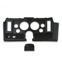 Autometer 2131 Direct Fit Dash Panel, (5" X2, 2-1/16" X4) Fits select: 1969 CHEVROLET CAMARO