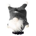 thumbnail image 4 of Linda muñeca sin rostro de lana navideña, gnomo de Rudolph, decoración de muñeco de peluche, colgante hecho a mano, decoración de fiesta y habitación rsissi（Khaki One Size, 4 of 5