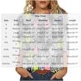 thumbnail image 3 of JOANKDMI Womens Graphic Tees 3/4 Sleeve Crewneck Ghost Print Casual T Shirts Fall Holiday Tops Vintage Relaxed Fit Pullover Shirts for Halloween Daily Wear Streetwear, 3 of 6