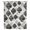 Black, variant on Blue Geometric Moroccan Sheer Curtains 96" Long, Abstract Art Blue Ombre Modern Light Filering Curtains, Privacy Drapes Simi Floor to Veiling Curtain for Living Room Bedroom Large Window Treatment