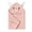 Rabbit Pink, variant on WIBACKER Baby 100% Cotton Muslin Cartoon Hooded Bath-32 x 32 Inches Towels Soft & Absorbent Bath Towel for Newborn Infant Essential Baby Gift