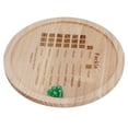thumbnail image 1 of Wooden Classic  Game Tray Improve Math Skills for Family Pine Wood Deluxe Farkle Set, 1 of 7