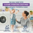 Cleancult Laundry Detergent Sheets 3 Stain Fighting Enzymes