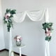 thumbnail image 3 of 2-3 de piezas Arch Flowers Pink Window Display para de boda 2 piezas Yuyangstore Guirnalda de arco de boda, 3 of 8
