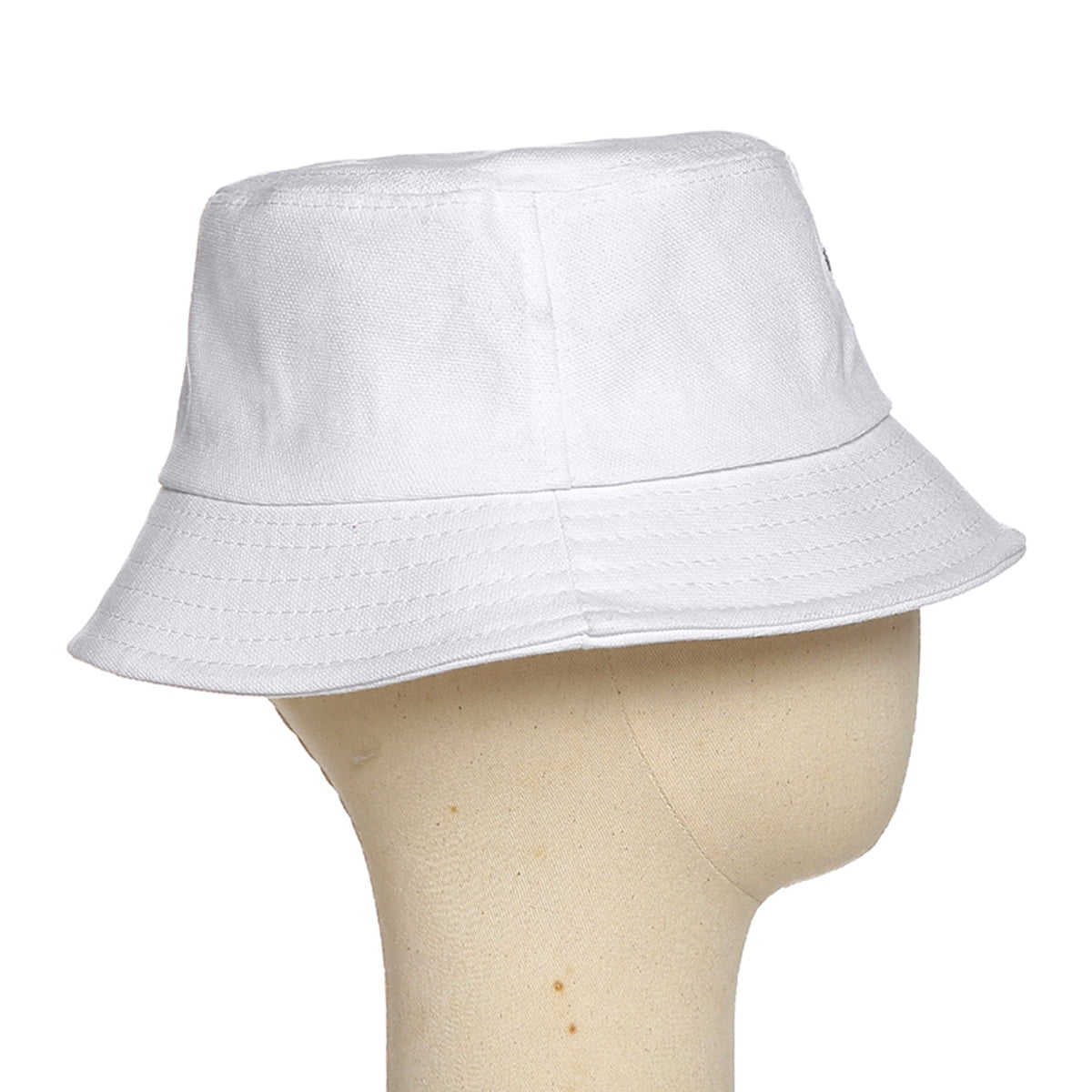 COGOTO Summer Men and Women Fashion Casual Foldable Embroidery Fisherman Hat Sun Hat Bucket Cap 