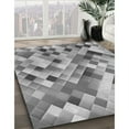 thumbnail image 3 of Ahgly Company Machine Washable Indoor Rectangle Transitional Gray Cloud Gray Area Rugs, 2' x 4', 3 of 7