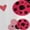 Pink Ladybug Love, variant on Psesaysky Red Love Golf Tennis Dress with Stand Collar Golf Tennis Dresses for Women with Built in Shorts and Pockets Zip up Workout Athletic Dresses Valentine's Day Sundress